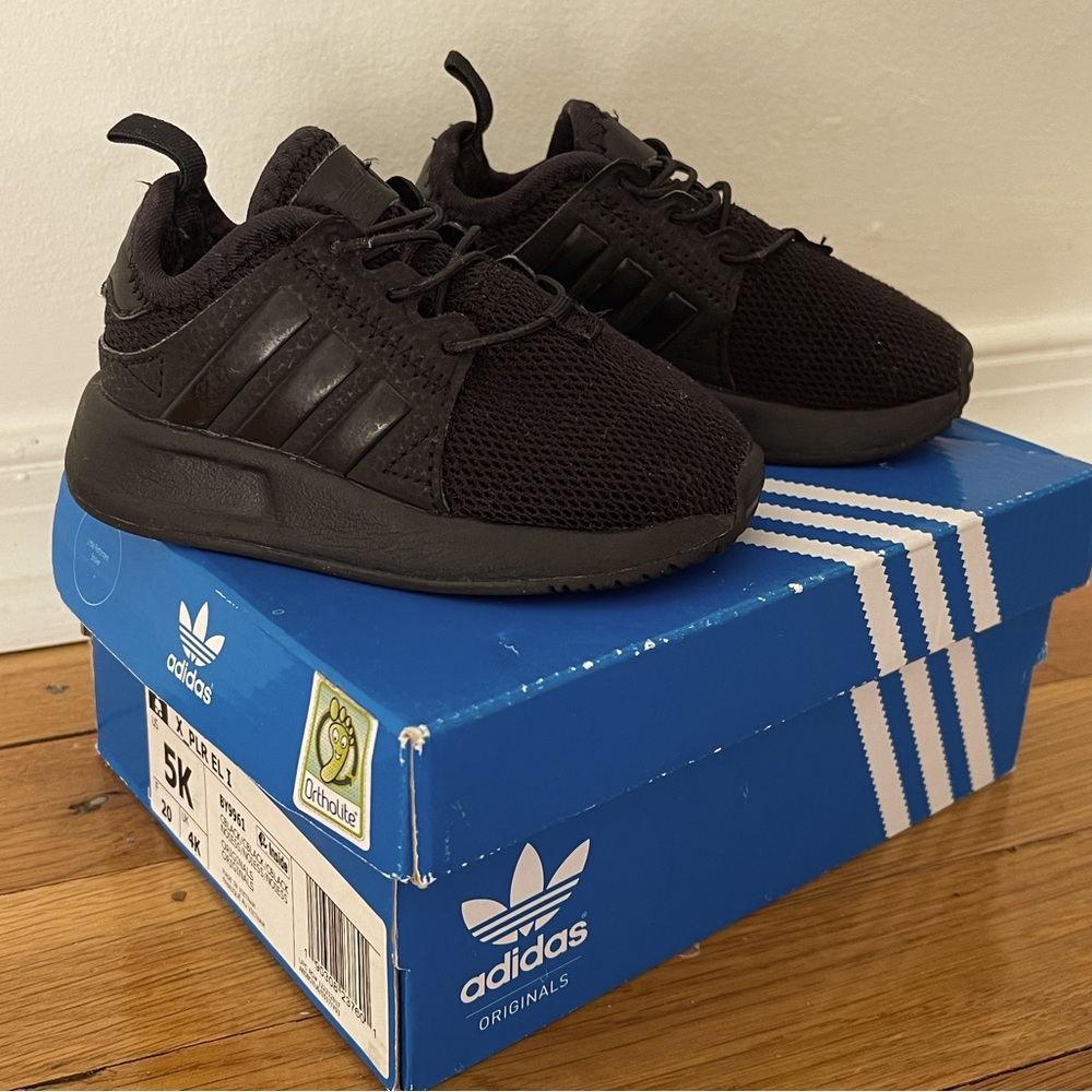 Baby Adidas Boost Black